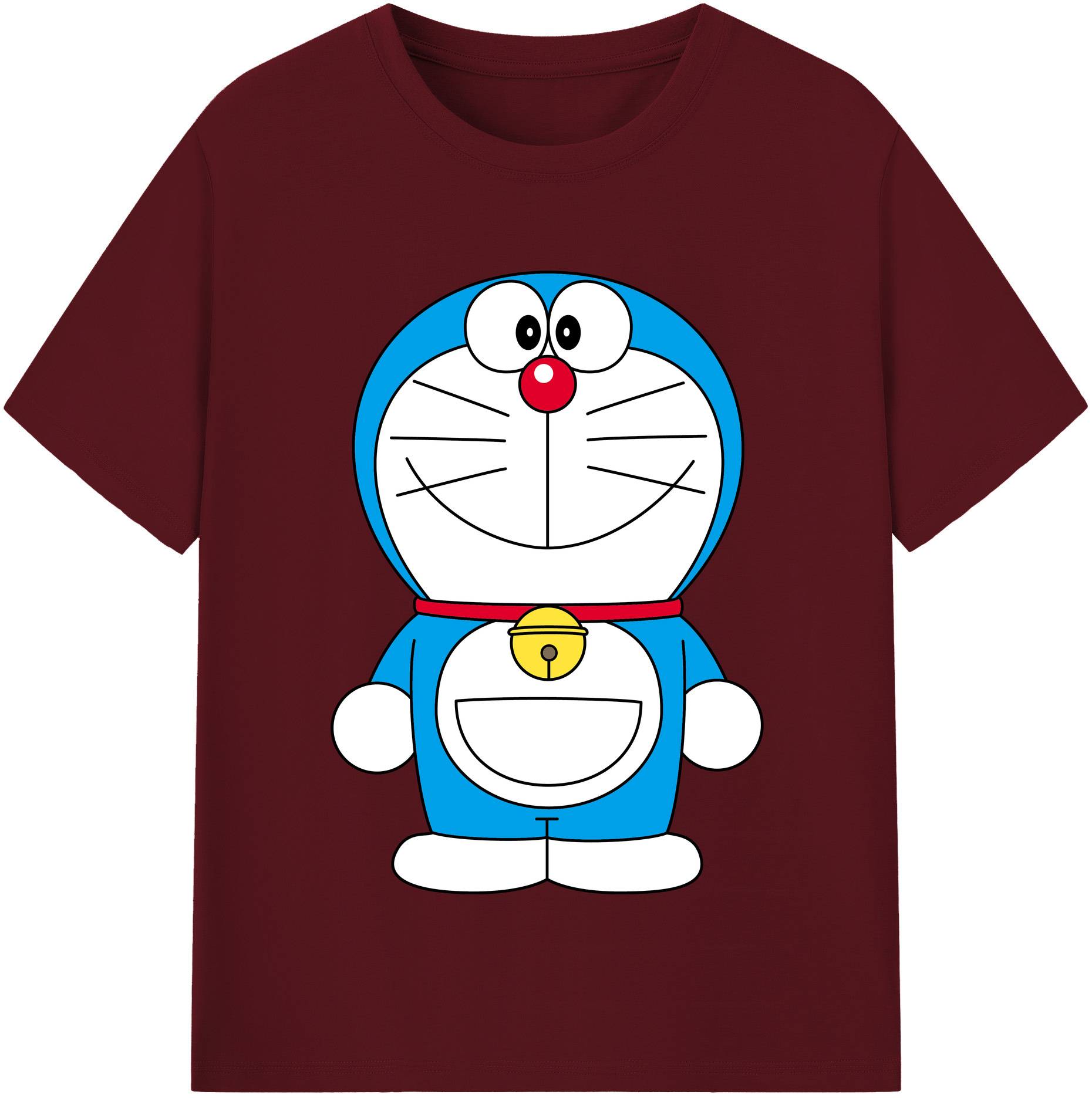 （画像用） ドラえもん Doraemon 綿100％半袖Tシャツ（フロントプリント）